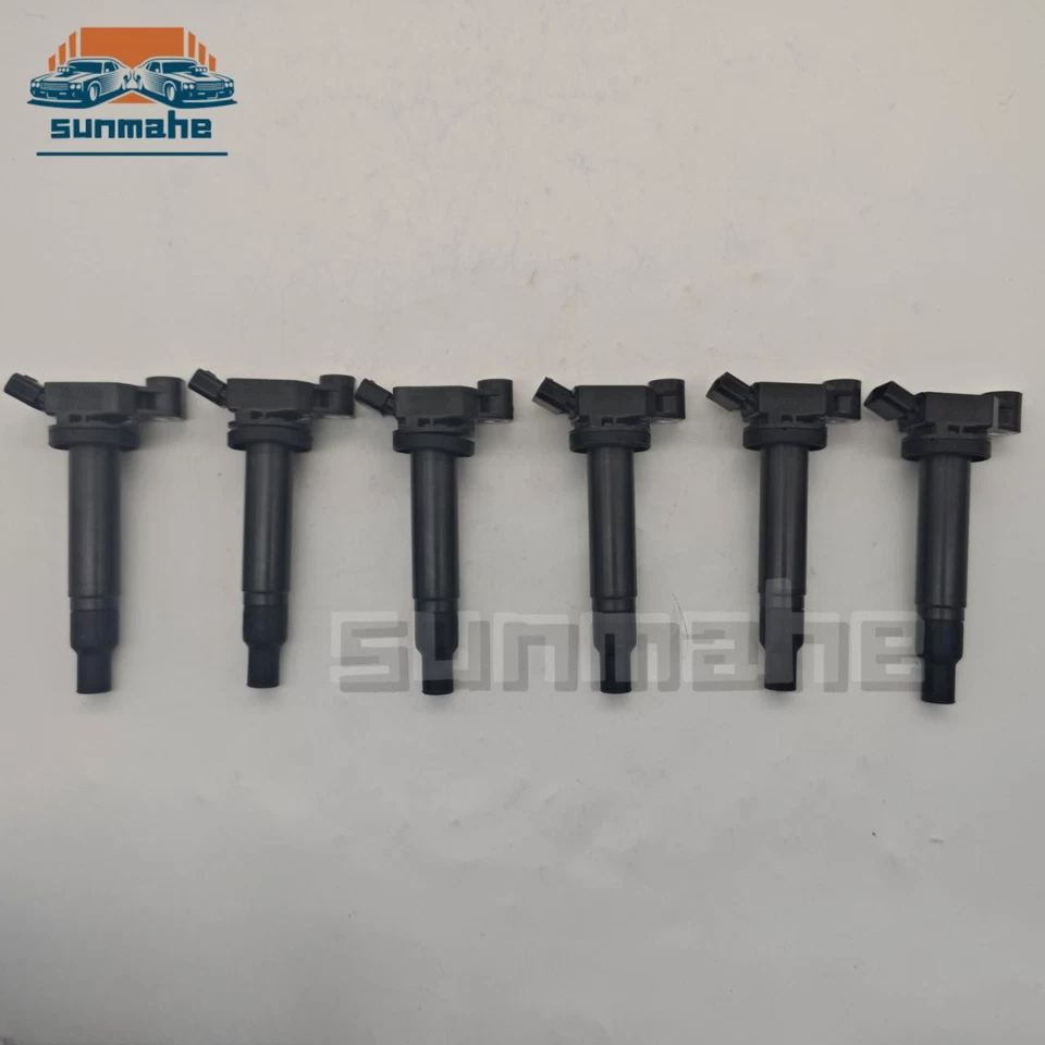 6PCS DENSO Ignition Coils For 1999-2010 Toyota & Lexus 3.0L 3.3L 90919-02234 Foto 2 de 4