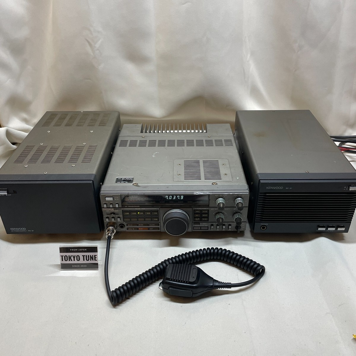 KENWOOD TS-440S PS-31 SP-31 100W HF Ham Radio Transceiver