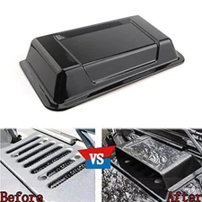Cowl Hood Vent Scoop Air Flow Intake Vent Cover For Jeep Wrangler JK TJ 1997-18