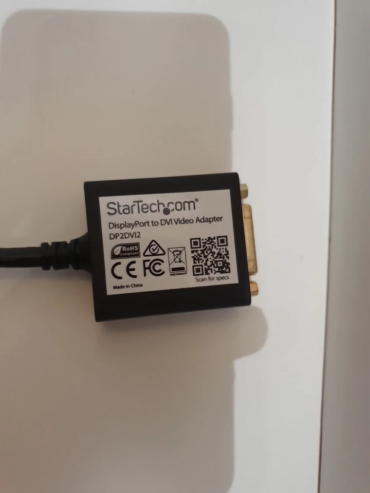 StarTech.com DisplayPort to DVI Video Adapter DP2DV12 - Image 2 of 4