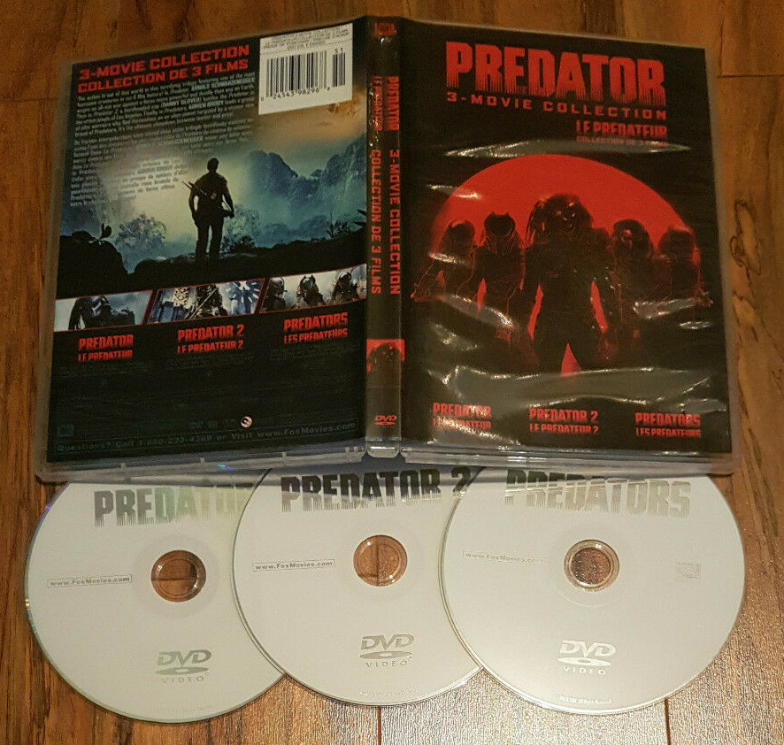 3086 Predator 3-Movie Collection (2, Predators) DVD from