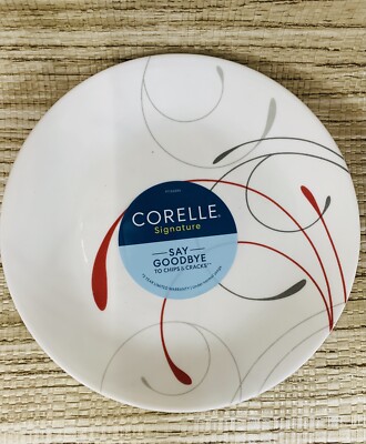 Corelle Splendor 8 1/2  Lunch/Salad Plates 4/ Set New! Corelle Splendor 8.5 