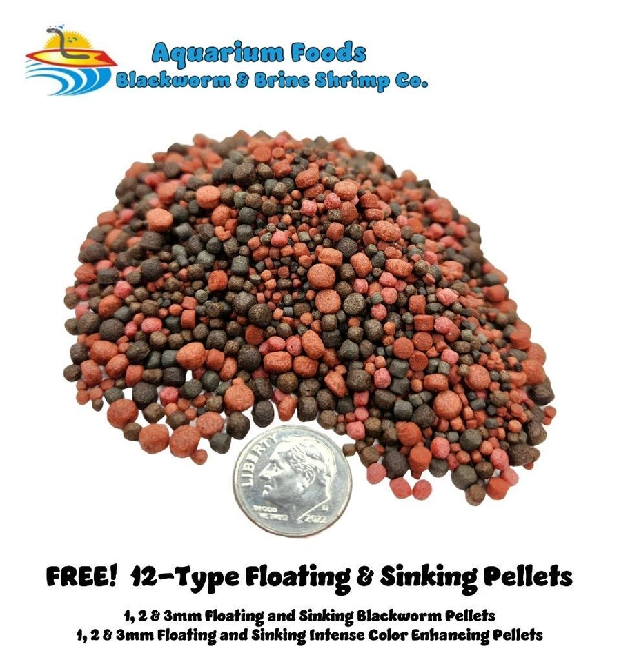 Freeze-Dried California Blackworms With Beef Heart Mix. Cichlids & All Tropicals - Image 3 of 4