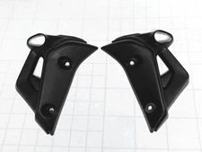 Black Front Side Indicator Radiator Covers Fairing For Yamaha MT-07 2022-2024