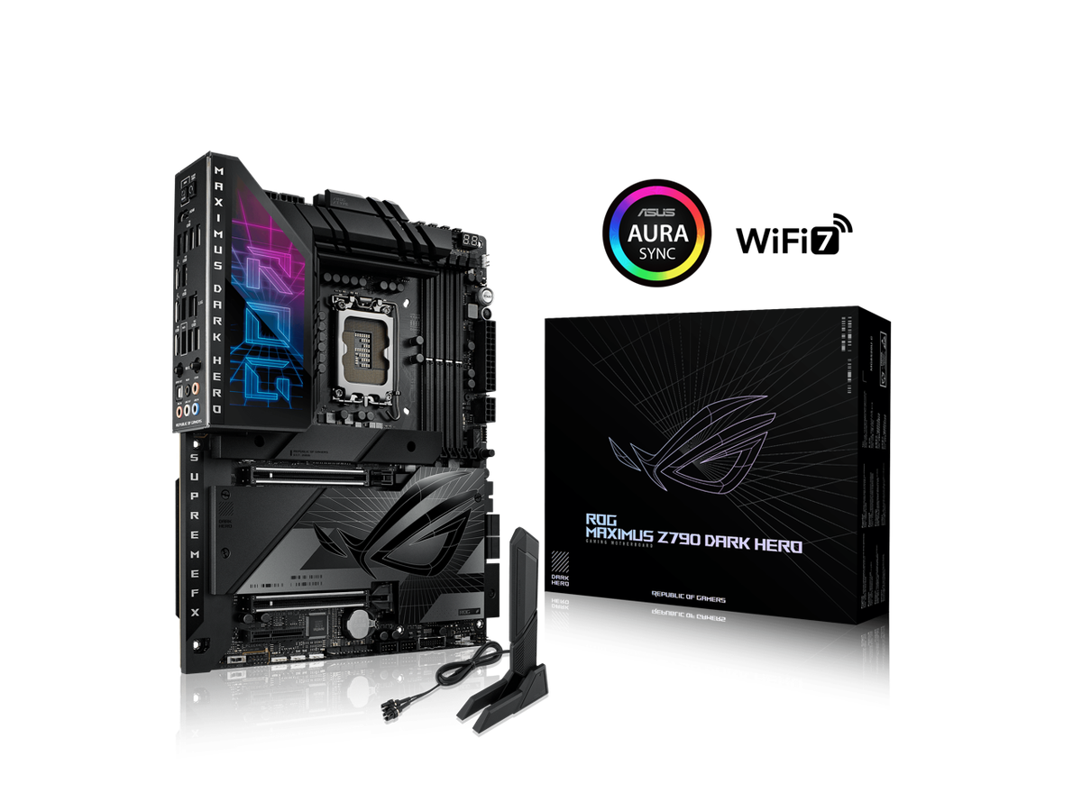 ASUS ROG Maximus Z790 Dark Hero (WiFi 7) LGA 1700(14th,13th ASUS ROG Maximus Z790 Dark Hero (WiFi 7) LGA 1700(14th,13th