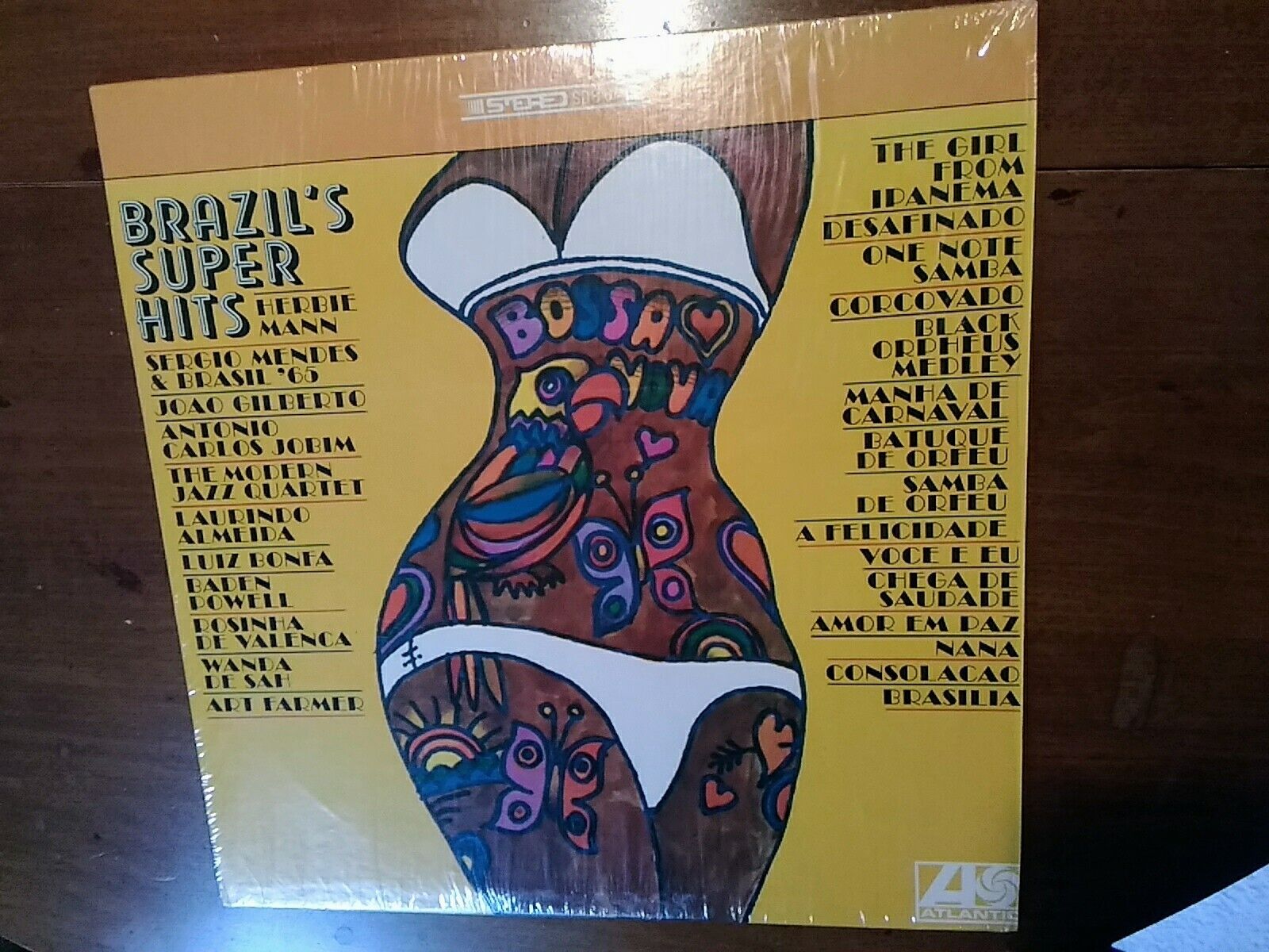 Various Brazil's Super Hits Vintage 1968 Bossa Nova LP  Atlantic  SD 8167