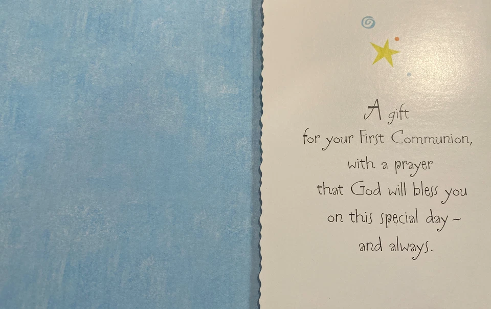 First Holy Communion, Gift card holder, Greeting Card - Image 2 of 4