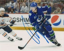 Vancouver Canucks Tyler Myers Autographed Signed 8x10 NHL Photo COA B