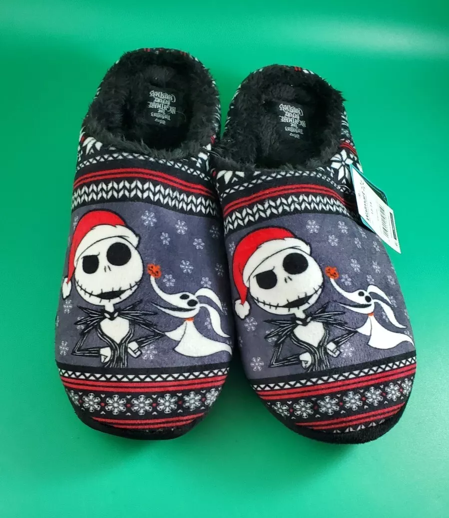 Nightmare Before Christmas Jack Skellington Zero Slippers Size