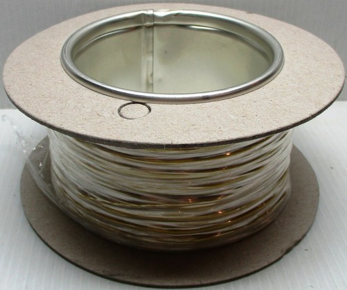 Model Railway/Railroad Layout/Point Motor etc Wire 100m Roll 7/0.2mm 1.4A Yellow - Picture 3 of 9