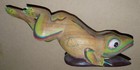 Wooden Frog Paperweight