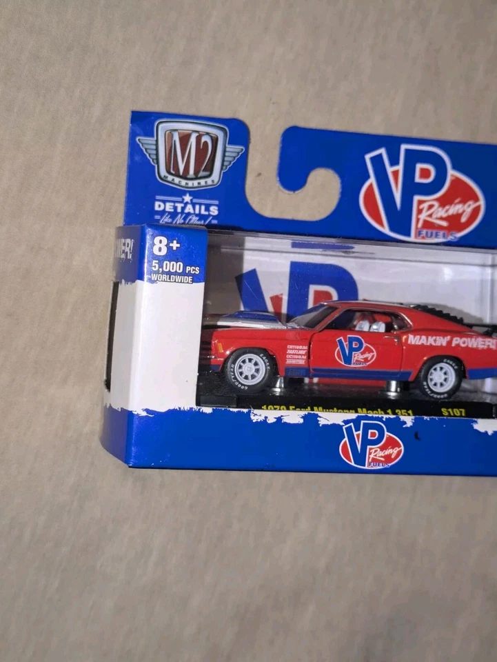 M2 Machines 1:64 Scale O’reillys Exclusive 1970 Ford Mustang Mach 1 351 S107 - Image 4 of 4