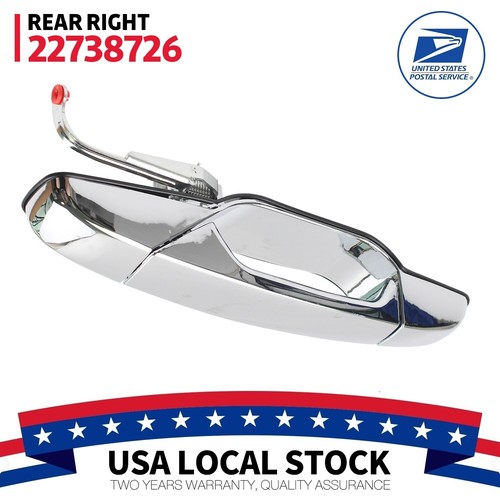 Exterior Tailgate Handle For 2014-15 Chevy Silverado 1500 GMC Sierra 1500 Chrome