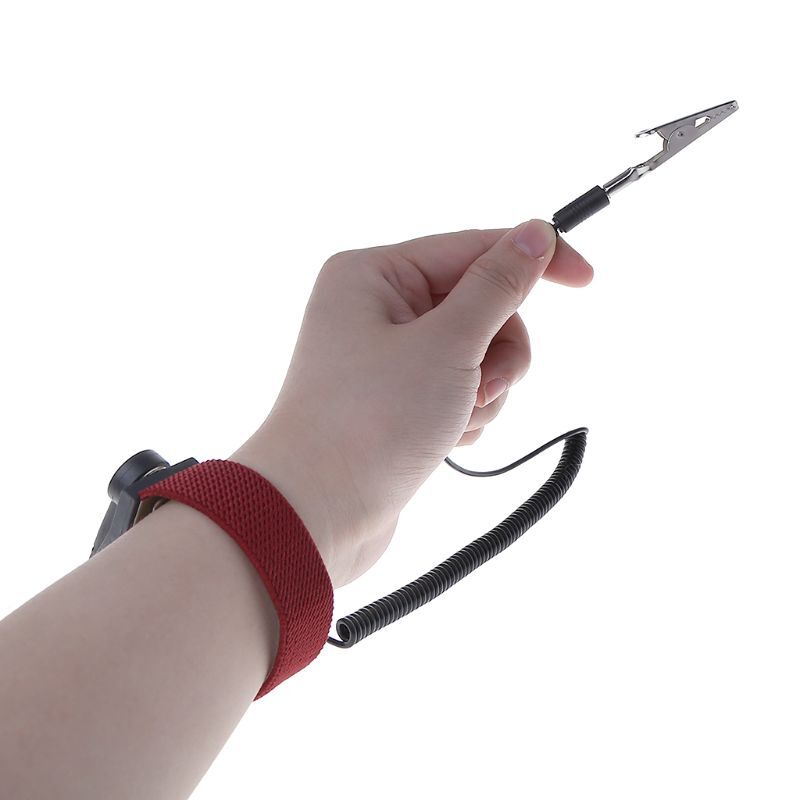 Electrostatic Discharge Band Wrist Strap Clip Safe for Women Men Gift