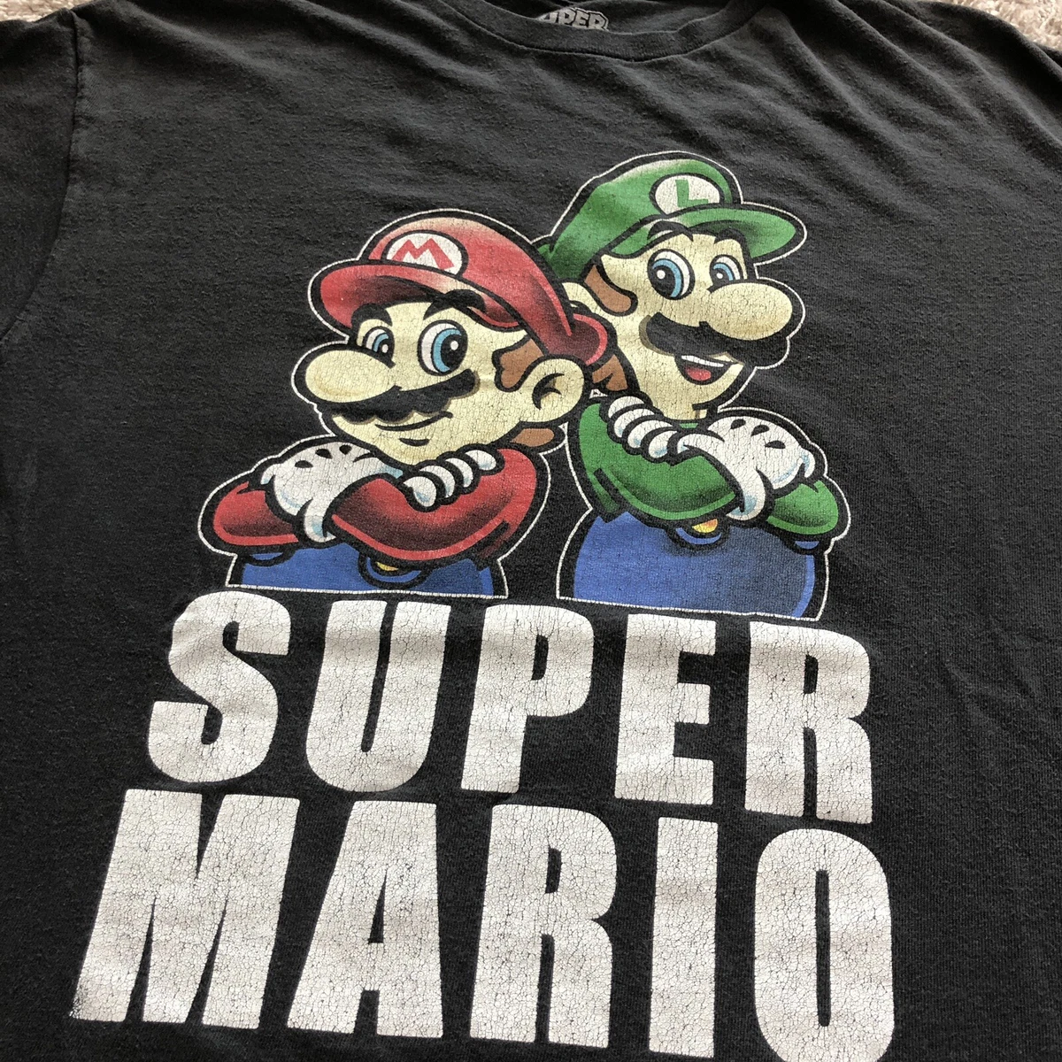 Cartoon Games Mario Brothers And Luigi T-shirts Summer Fashion