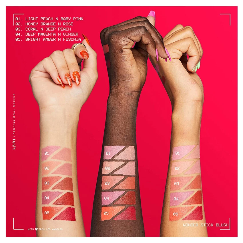 1 NYX Wonder Stick Blush - Dual-Ended Cream Blush "Pick Your 1 Color" *Joy's* - Image 3 of 4