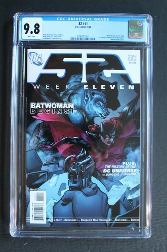52 DC Weekly #11 1st KATE KANE  new BATWOMAN Jewish  Lesbian CW TV CGC NMMT 9.8