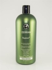 Zerran Regimen vegan dry damaged hair soothing moisturizing Shampoo 32 oz. 1.09 per gallon