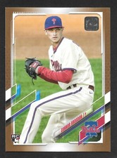 2021 TOPPS UPDATE #US218 CONNOR BROGDON RC PHILLIES GOLD #1894/2021 PARALLEL ⚾