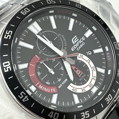 Casio EFV620D-1A4V, Edifice Watch, Chronograph, Date, 100 Meter, 50MM Case