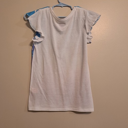 So Girls Pajama Shirt Ruffled Short Sleeves With Horse Design Size XL - Picture 6 of 10