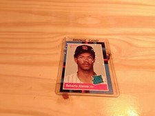 1988 Donruss - Rated Rookie Roberto Alomar #34 Last Line Begins with...