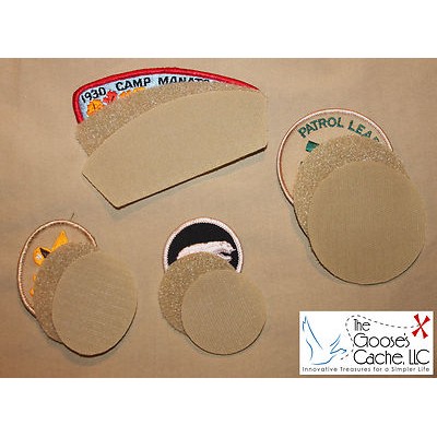 Image of Tan Sew-on VELCRO® Brand...