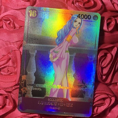 Nefertari Vivi ONE PIECE Honey ACG Waifu Anime Goddess Holo Girl Card Goddess