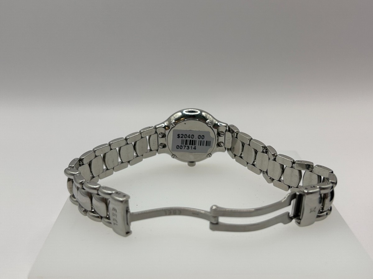 Ebel Ladies Watch-9057421 Ebel Beluga E9157421 Diamonds Silver Dial Stainless Steel  main image 2