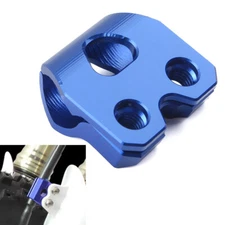 Blue Brake Line Clamp Hose Holder For Yamaha YZ125/250/250F/450F WR250F/ R/ X