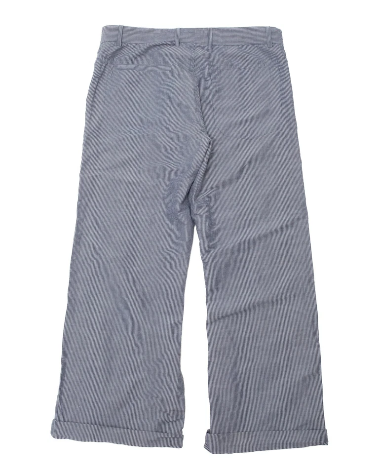 Брюки в полоску с поясом YVES SAINT LAURENT Rive Gauche SS 2006 - Изображение 3 из 4