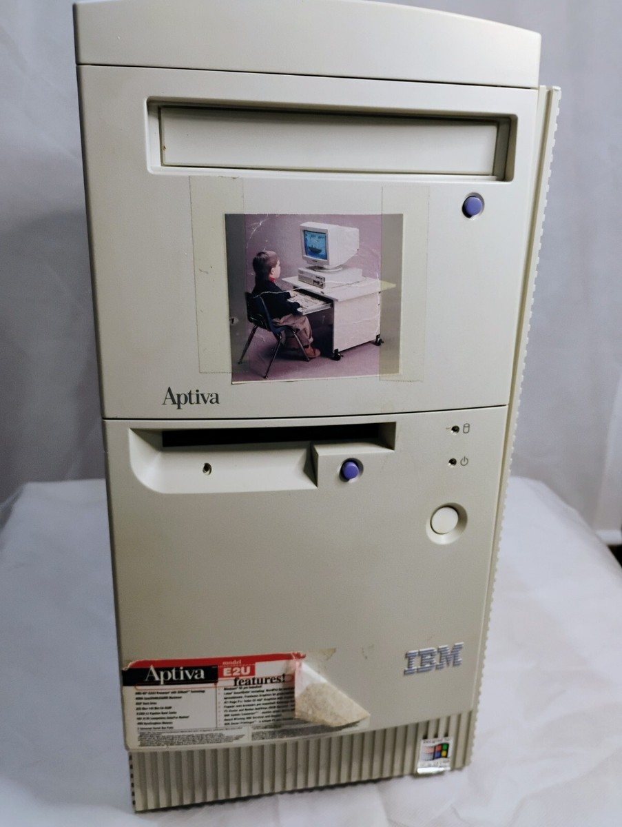 【極美品】IBM Aptiva D1J 2156デスクトップパソコン本体 レトロ 極美品】IBM Aptiva D1J 2156デスクトップパソコン本体 レトロ