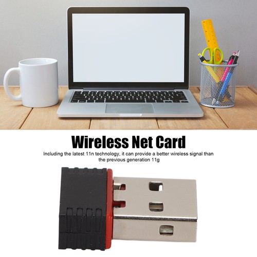 Wifi Adapter 11n Technology Stylish Compact USB 2.0 Interface 8188 Wireless NEW - Afbeelding 3 van 12
