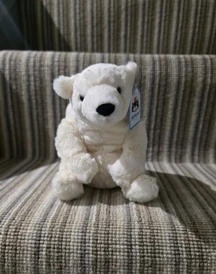 Genuine Jellycat Elwin Polar Bear (Small) - RARE - RETIRED - BNWT - Image 1 of 4