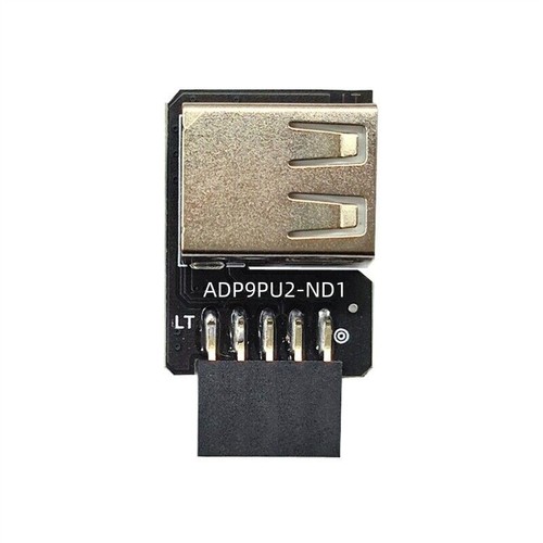 USB 2.0 9Pin Interface Front Panel Header Adapter USB2.0 Extender Card Converter - Afbeelding 17 van 17