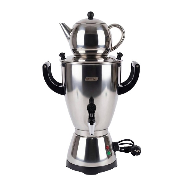 Caytime Samowar 5 L Semaver Edelstahl Teekocher / Elektrischer FüR Gastronomie-image