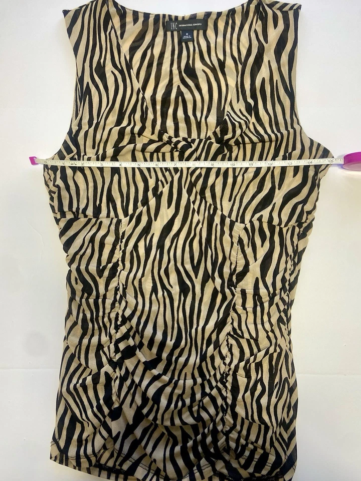 Inc International Concepts без рукавов верхний сафари женщин MED новый без ЯРЛЫКОВ Бесплатная доставка - Изображение 4 из 4