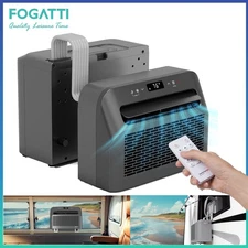 RV Windows Air Conditioner 6500 BTU RV AC Unit Remote Control For RV Caravan