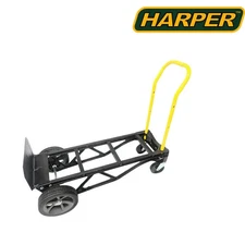 Harper Trucks Ult Lite Convertible Hand Truck 700 lb. Capacity Black/Yellow
