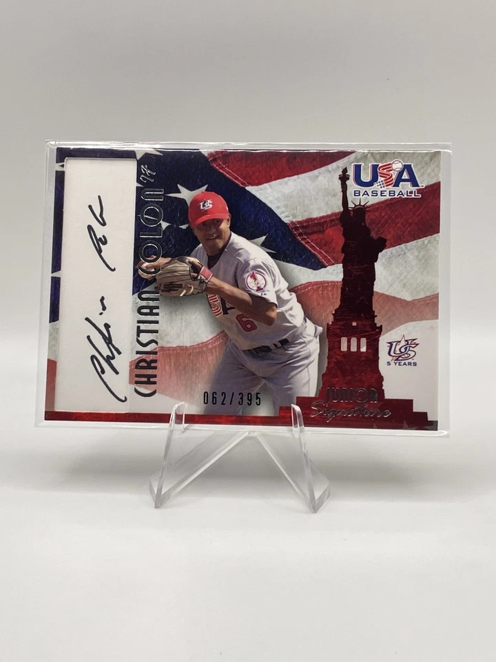 2007年美国棒球国家和青少年队15张卡套装签名/#/补丁 — 第 2/4 张图片