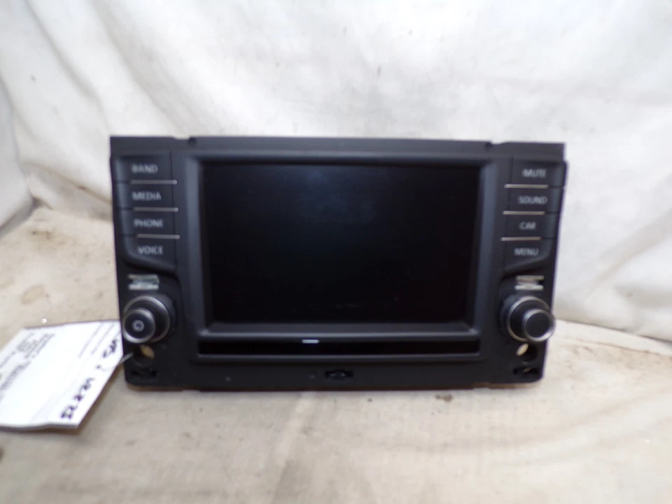 Pantalla de visualización de radio Volkswagen Golf 16 17 3G0919605H ICS38 Foto 2 de 4