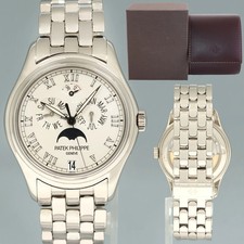 MINT Patek Philippe 5036G White Gold 37mm Ann...