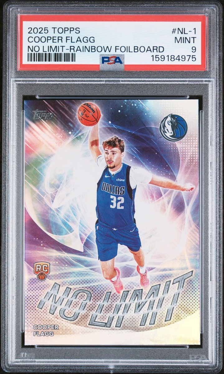 2025-26 Topps - No Limit Cooper Flagg #NL-1 Rainbow Foilboard (RC