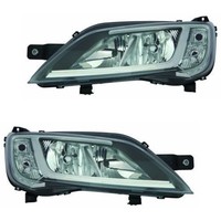 Halogen Scheinwerfer Set Links & Rechts H7 H1 PY21W W21/5W Chrom FüR Fiat Ducato