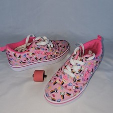 Heelys PRO 20 Prints Pink Rainbow Cloud Skate Shoes, Youth Size 3, HES10335