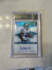 2016 Elite Turn Of The Century Autos Ezekiel Elliott RC /25. BGS 9.5/10 Auto