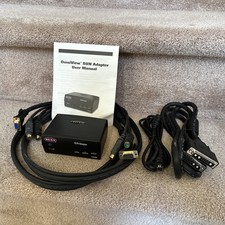 F1D082 Belkin OmniView Sun Adapter - COMPLETE with ALL Cables and Manual