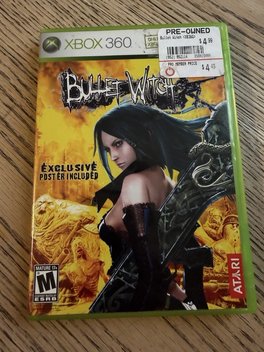 Jeu Bullet Witch Version PAL FR Pour Xbox 360 - Occasion En Bon état, Jeu Complet