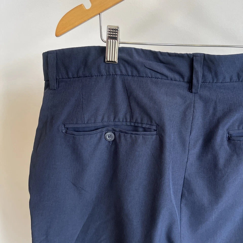 Pantalones Cortos Chinos Onia Para Hombre Talla 36 Performance en Azul Marino Informales Golf Foto 4 de 4