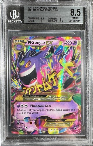 M Gengar-EX graded BGS 8.5 for sale on eBay